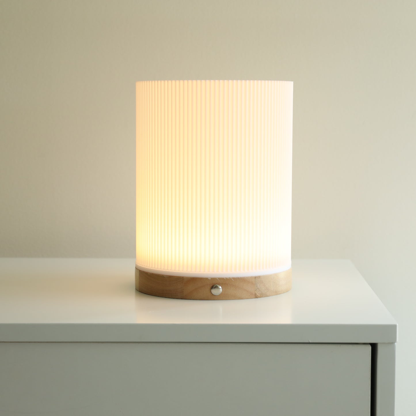 The Trilight: 3-Color Rechargeable Eco-Friendly Touch Table Lamp