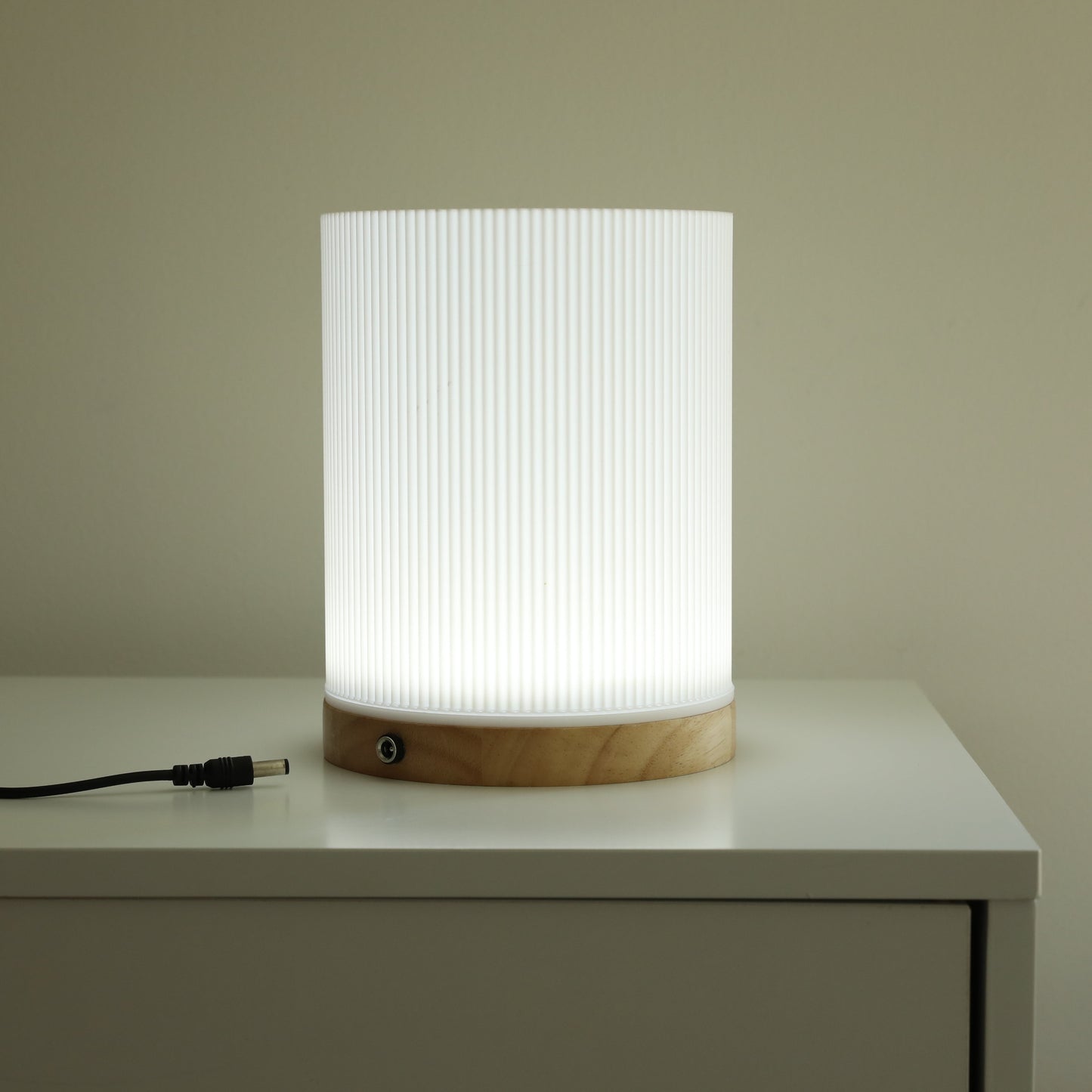 The Trilight: 3-Color Rechargeable Eco-Friendly Touch Table Lamp