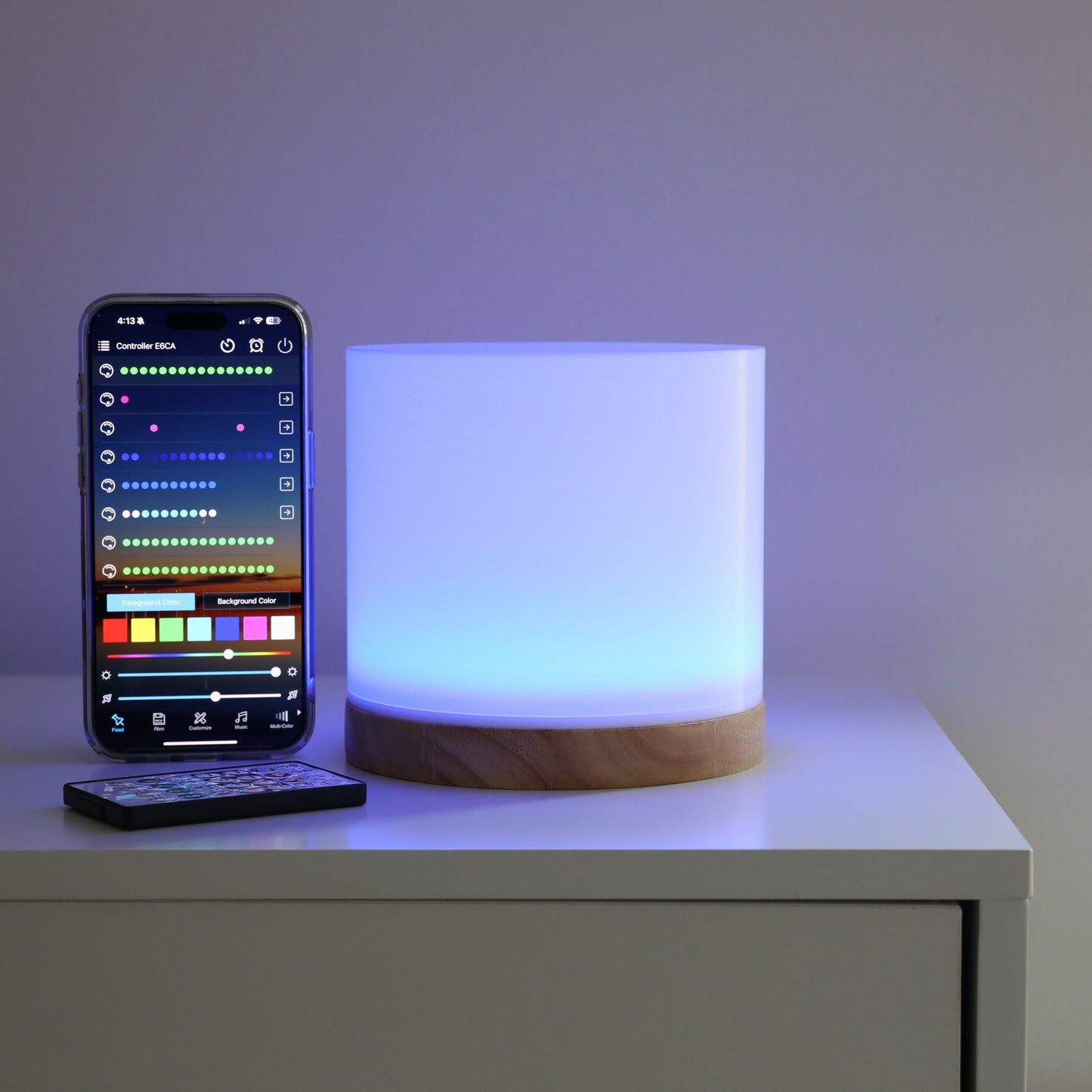 The Beacon: Multi-color Bluetooth Cordless Eco-Friendly Table Lamp